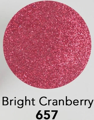 Elizabeth Craft Designs Silk Microfine Glitter - Bright Cranberry 0.5oz